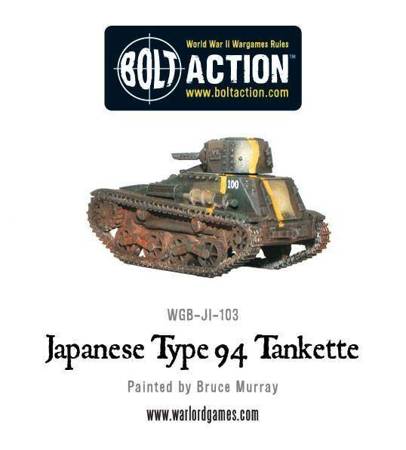 Bolt Action Japanese Type 94 Tankette