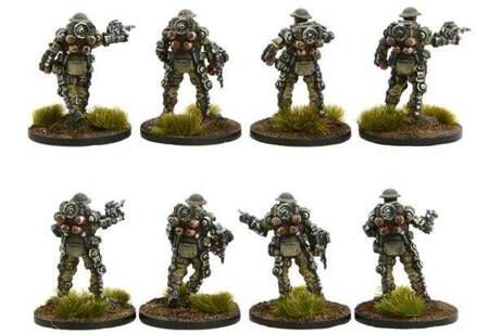 Bolt Action Konflikt'47 British Armoured Infantry Section