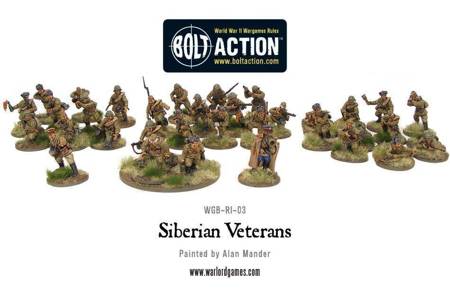 Bolt Action Siberian Veterans WWII Soviet Infantry