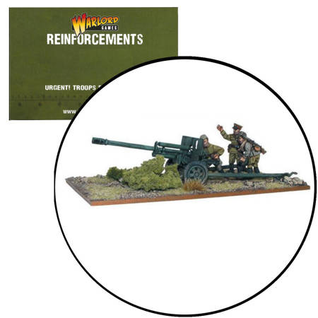 Bolt Action Soviet Army Zis 3 76mm Divisional Gun