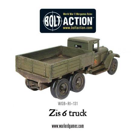 Bolt Action Soviet Zis 6 truck