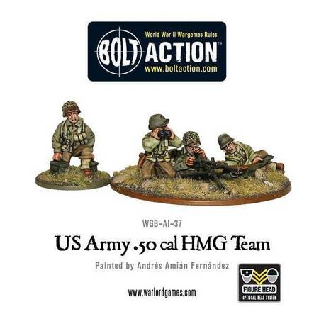 Bolt Action US Army .50 Cal HMG Team