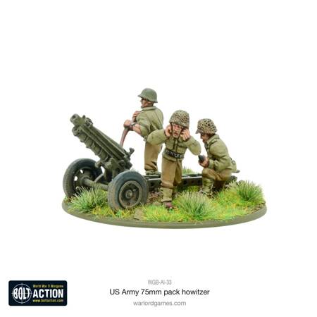 Bolt Action US Army 75mm Pack Howitzer