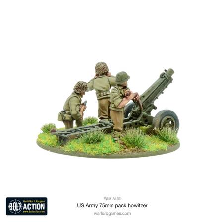 Bolt Action US Army 75mm Pack Howitzer