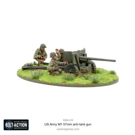 Bolt Action US Army M1 57mm Anti-Tank Gun