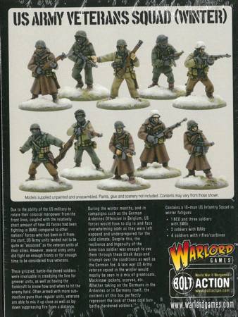 Bolt Action US Army Veterans Squad (Winter)