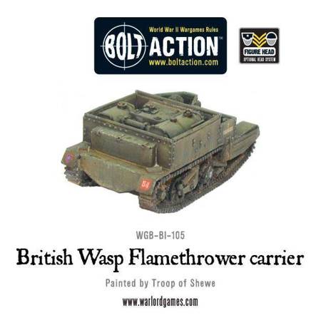 Bolt Action WWII British Wasp flamethrower carrier