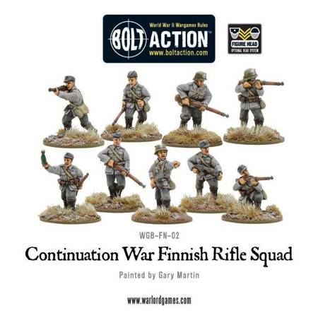 Bolt Action WWII Finnish Infantry Rifle Squad