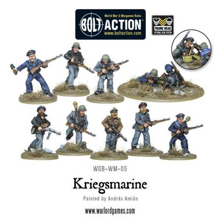 Bolt Action WWII German Kriegsmarine Squad