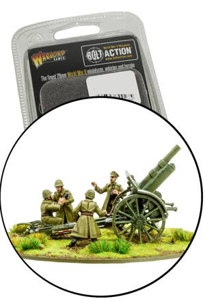 Bolt Action WWII Polish Army 100mm Medium Artillery