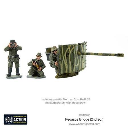Bolt Acton WWII Pegasus Bridge - zestaw do makiety