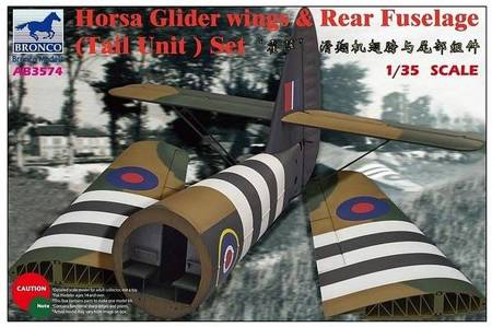 Bronco AB3574 Horsa Gilder Wings & Rear Fuelage