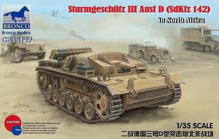 Bronco CB35117 Sturmgeschutz III Ausf D Sdkfz 142