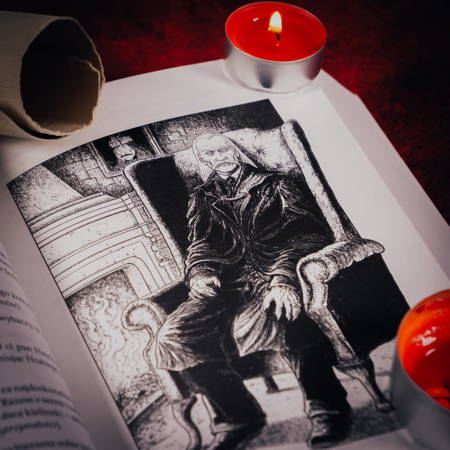 Dracula - Klątwa wampira gra paragrafowa książka