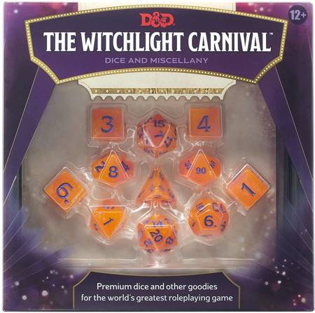 Dungeons and Dragons Witchlight Carnival Dice Set