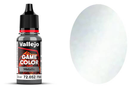 Farba Vallejo Game Color 72052 Metallic Silver 18 ml (2023)