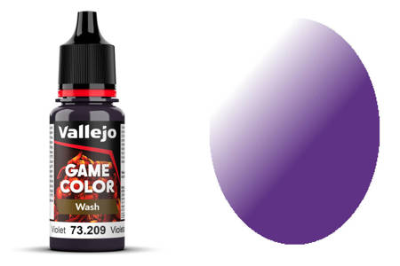 Farba Vallejo Game Color 73209 Wash Violet 18 ml (2023)