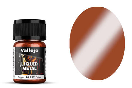 Farba Vallejo Liquid Metal 70797 Liquid Copper