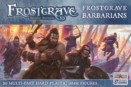 Frostgrave Barbarians - modele barbarzyńców 28mm