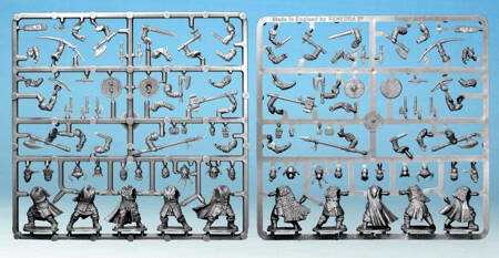 Frostgrave Barbarians - modele barbarzyńców 28mm