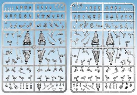 Frostgrave Wizards - modele czarodziejów 28mm