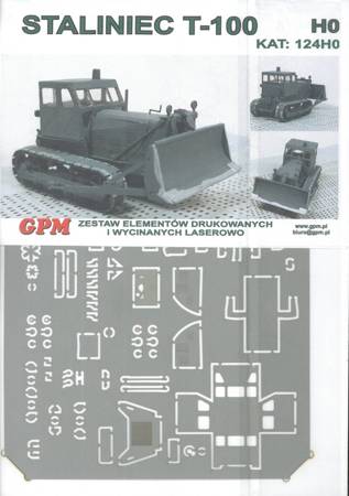 GPM 124H0 SPYCHARKA Staliniec T100 1:87(H0)