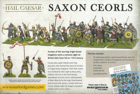 Hail Caesar Saxon Ceorls