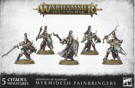 Hedonites of Slaanesh Myrmidesh Painbringers / Symbaresh Twinsouls