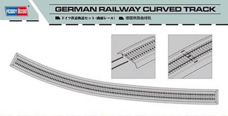 Hobby Boss 82910 German Railway Curved Track