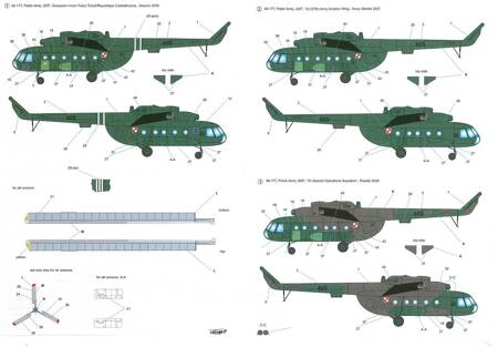 IBG 72907 Mi-17 in Polish Air Force model plastikowy do sklejenia i pomalowania