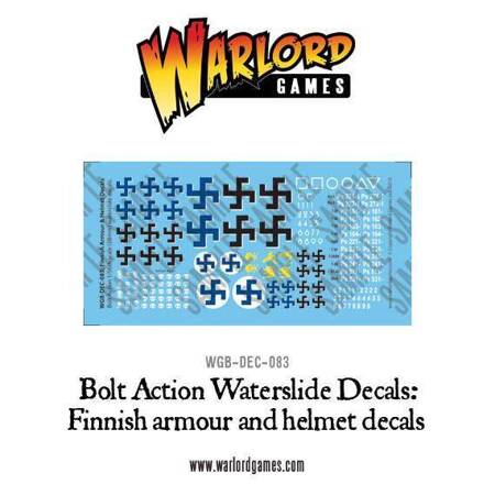 Kalkomania Bolt Action WGB-DEC-083 Finnish Armour & Helmet Decals