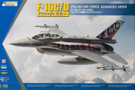 Kinetic 48076 F-16C/D Block 52+ Polish Air Force