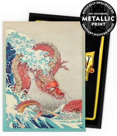 Koszulki Dragon Shield Standard Dual Art Sleeves Great Wave (100 sztuk)