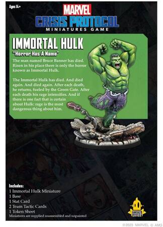 Marvel: Crisis Protocol Immortal Hulk