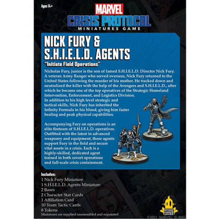 Marvel: Crisis Protocol Nick Fury & S.H.I.E.L.D.