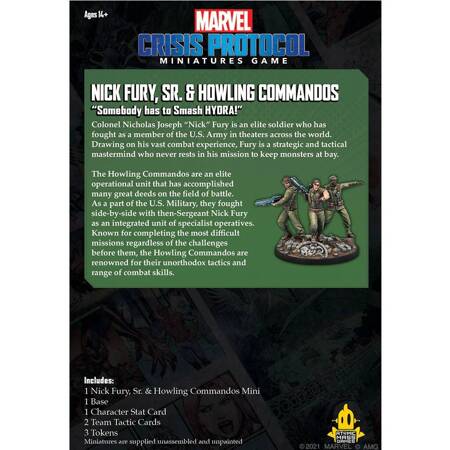 Marvel: Crisis Protocol Nick Fury, Sr. & the Howli