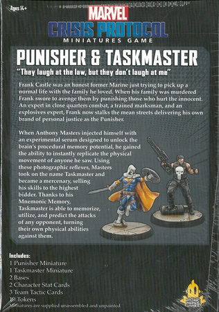 Marvel Crisis Protocol Punisher & Taskmaster