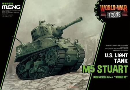 Meng WWT-012 M5 Stuart - World War Toons