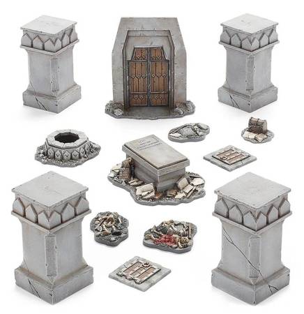 Middle-Earth Strategy Battle Game Mines of Moria Terrain - elementy scenerii