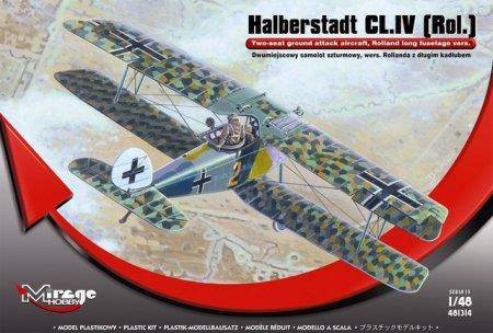 Mirage Hobby 481314 Halberstadt CL. IV Rol.