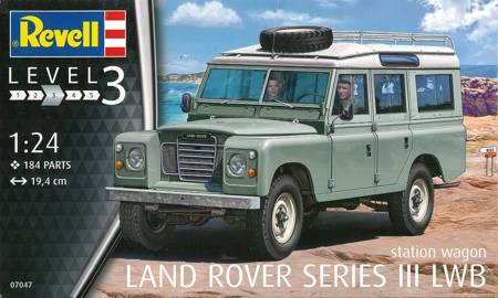 Model plastikowy do sklejenia Revell 07047 Land Rover Seriess II