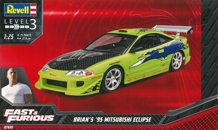 Model plastikowy do sklejenia Revell 07691 Fast & Furious Brian's 1995 Mitsubishi Elipse