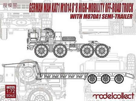 Modelcollect UA72125 German KAT1 M1014            