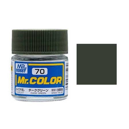 Mr. Color C70 Dark Green (3/4 Flat)