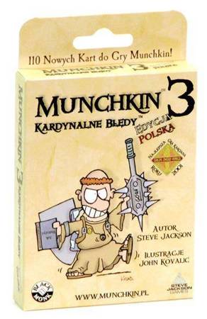 Munchkin 3 - Kardynalne Błędy