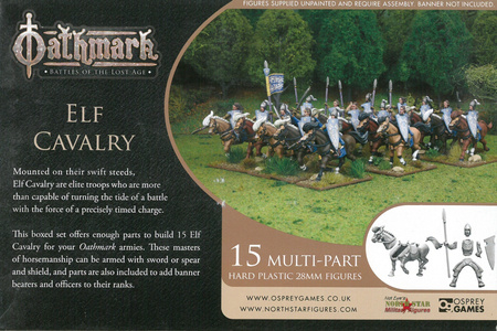 Oathmark Elf Cavalry - Elfy kawaleria 28mm