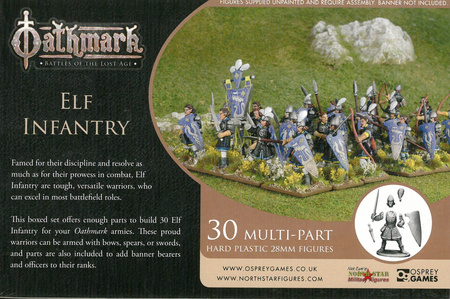 Oathmark Elf Infantry - Elfy piechota 28mm