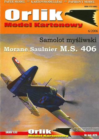 Orlik 029 Morane Saulnier M.S. 406