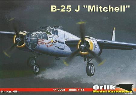 Orlik 051 Samolot B-25 J 'Mitchell'