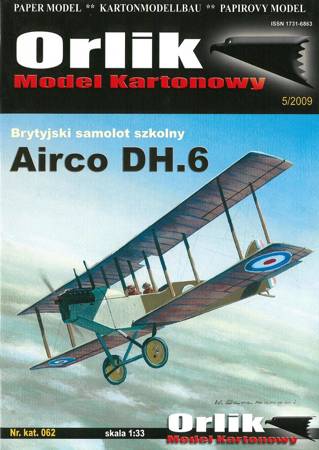 Orlik 062 Samolot Arico DH.6